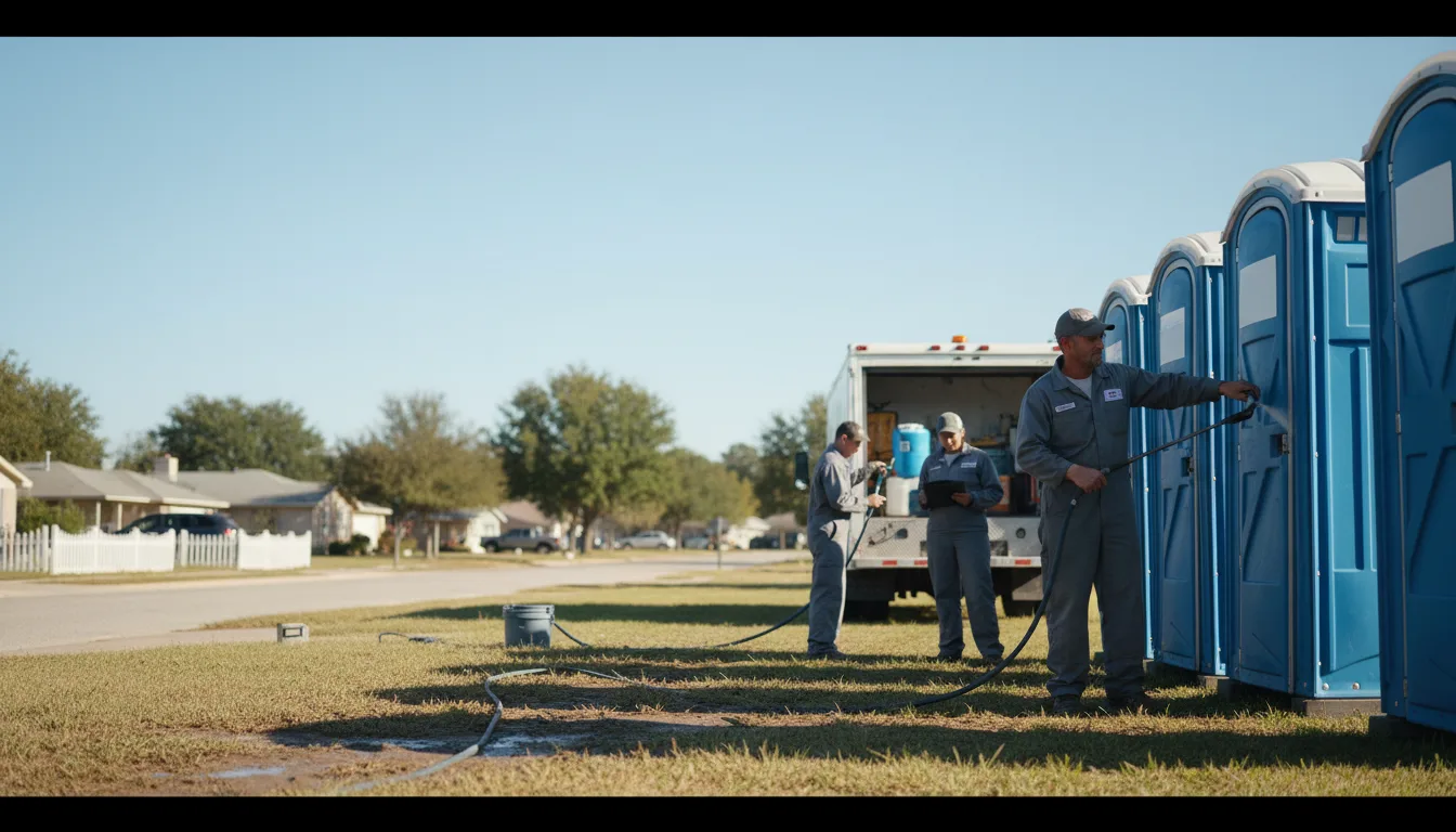 Long-Term Portable Toilet Rental in Milford, TX near me